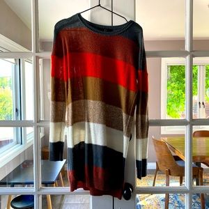 JACK by BB DAKOTA. dress. midi. size small. colorblock. neutral.